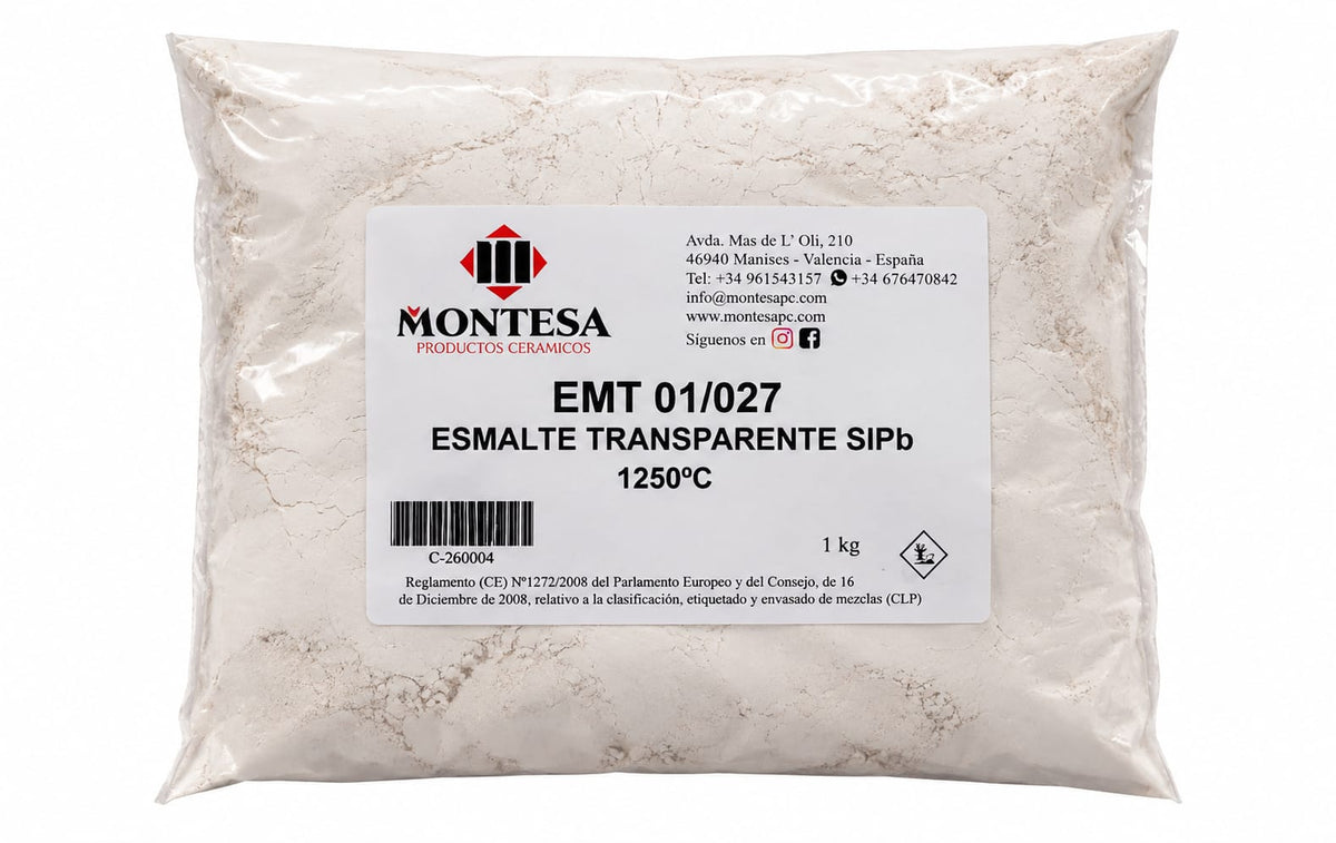 Esmalte Transparente Brillante Alta - Montesa EMT 01/027