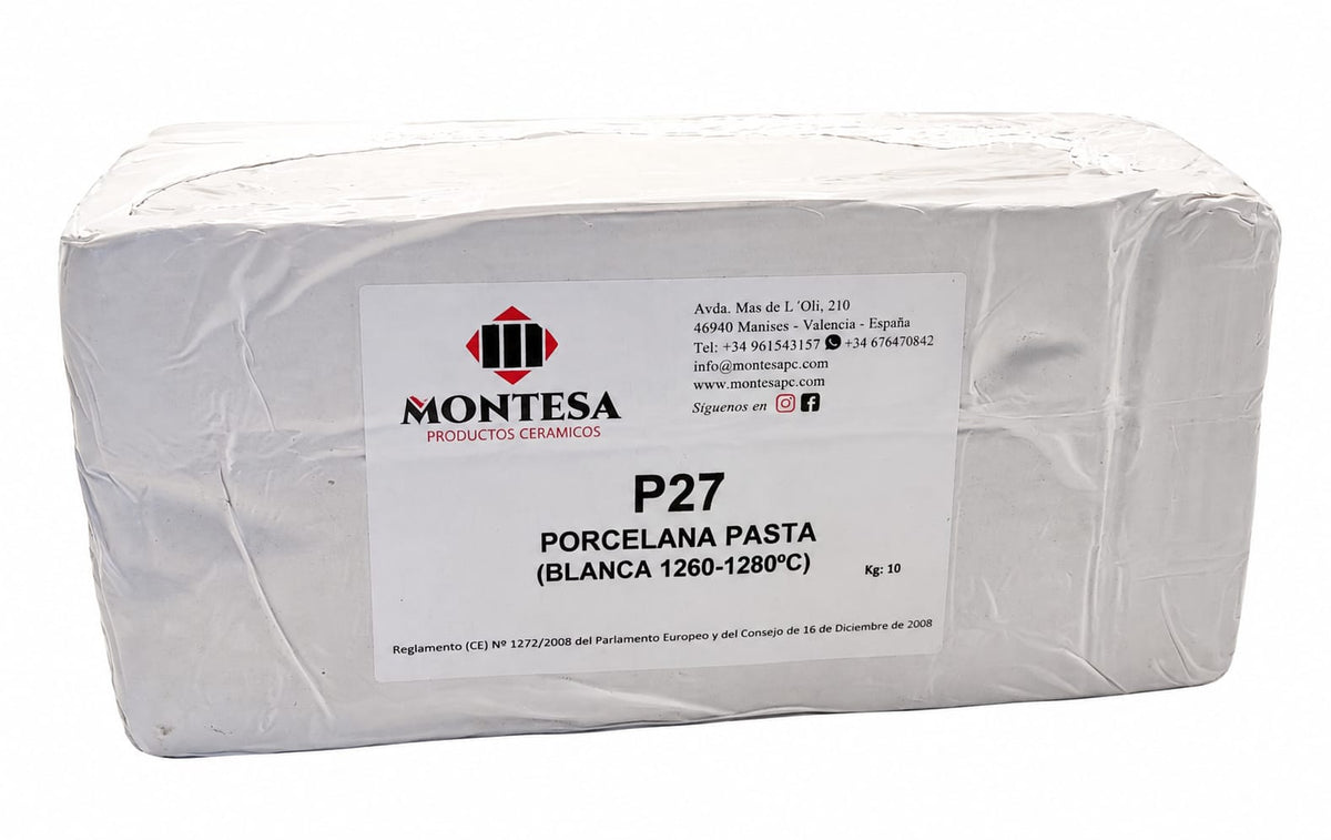 Porcelana Blanca Montesa P-27