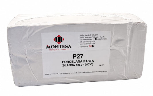 Porcelana Blanca Montesa P-27